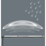 Wera Set di chiavi a brugola angolari Hex-Plus 8, 9 pezzi, Cacciavite cromo