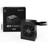 be quiet! SFX POWER 3 300W alimentatore per computer 20+4 pin ATX Nero Nero, 300 W, 100 - 240 V, 350 W, 50/60 Hz, 5/2 A, 5 A