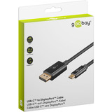 goobay Cavo adattatore USB, connettore USB-C > connettore DisplayPort, 4K 60Hz Nero