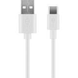 goobay Set di ricarica USB-C 5 watt, Caricabatterie bianco