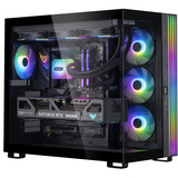 ALTERNATE AGP-WINDOW-INT-12, PC Gaming Nero/trasparente