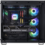 ALTERNATE AGP-WINDOW-INT-12, PC Gaming Nero/trasparente