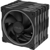 ASUS Prime MR120 Fan ARGB Black 3in1 Case per computer Ventilatore 12 cm Nero, Ventola Nero, Ventilatore, 12 cm, Nero
