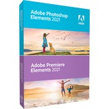 Adobe Photoshop Elements 2021 & Premiere Elements 2021, Software Tedesca, 1 licenza/e