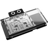 Alphacool Core RX 9070 XT Aorus Elite, Raffreddamento ad acqua trasparente/cromo