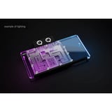 Alphacool Core RX 9070 XT Aorus Elite, Raffreddamento ad acqua trasparente/cromo