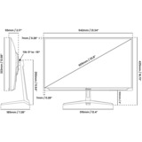 Arozzi AZ-NO-24T1K200, Monitor di gioco Nero