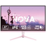 Arozzi AZ-NO-27T2K180, Monitor di gioco fucsia