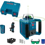 Bosch 0 601 061 700 livello laser Livella lineare 300 m 532 nm (< 5 mW), Laser rotante blu, 300 m, 0,1 mm/m, 5°, 600 Giri/min, Verde, 3R