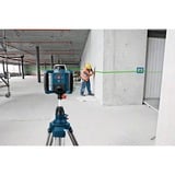 Bosch 0 601 061 700 livello laser Livella lineare 300 m 532 nm (< 5 mW), Laser rotante blu, 300 m, 0,1 mm/m, 5°, 600 Giri/min, Verde, 3R