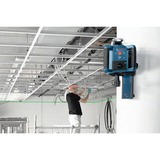 Bosch 0 601 061 700 livello laser Livella lineare 300 m 532 nm (< 5 mW), Laser rotante blu, 300 m, 0,1 mm/m, 5°, 600 Giri/min, Verde, 3R