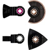 Bosch 2 608 661 695 accessorio per apparato multifunzione Set di lame, Impostare la lama per sega Set di lame, Piastrella, Acciaio al carbonio (HCS), 4 pz, Blister
