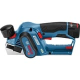Bosch GHO 12V-20 Professional Nero, Blu, Rosso 14500 Giri/min, Aereo elettrico blu/Nero, Nero, Blu, Rosso, 14500 Giri/min, 5,6 cm, 1,7 cm, 2,5 m/s², Batteria