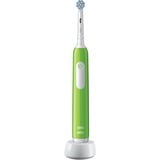 Braun Junior 8006540743027 spazzolino elettrico Bambino Spazzolino rotante Verde, Spazzolino da denti elettrico Bambino, Spazzolino rotante, Cura quotidiana, Sensibile, Sbiancante, Verde, 2 min, Morbido