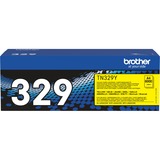 Brother TN-329Y cartuccia toner 1 pz Originale Giallo 6000 pagine, Giallo, 1 pz