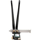 D-Link AX3000 Interno WLAN / Bluetooth 2402 Mbit/s, Adattatore Wi-Fi Interno, Wireless, PCI Express, WLAN / Bluetooth, 2402 Mbit/s, Nero