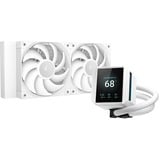DeepCool MYSTIQUE 240, Raffreddamento ad acqua bianco