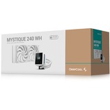 DeepCool MYSTIQUE 240, Raffreddamento ad acqua bianco