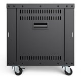 Digitus Rack universale da 19 pollici con ruote, Chassis server rack Nero