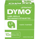 Dymo 12mm LetraTAG Plastic tape nastro per etichettatrice Poliestere, Belgio, 4 m, 1 pz, 22 mm, 96 mm