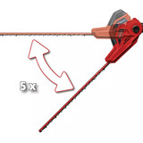 EINHELL 3403870, GC-HH 5056, Tagliasiepi rosso/Nero