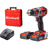 EINHELL Avvitatore a batteria professionale TP-CD 18/50 Li BL, 18Volt, Trapano avvitatore rosso/Nero