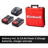 EINHELL Avvitatore a batteria professionale TP-CD 18/50 Li BL, 18Volt, Trapano avvitatore rosso/Nero
