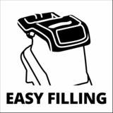 EINHELL GC-KS 2540 CB, Chopper rosso/Nero