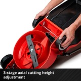 EINHELL GE-CM 18/30 Li (1x3,0Ah) Tagliaerba a spinta Batteria Nero, Rosso rosso/Nero, 0Ah), Tagliaerba a spinta, 150 m², 30 cm, 3 cm, 7 cm, Lame a cilindro