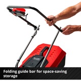 EINHELL GE-CM 18/30 Li (1x3,0Ah) Tagliaerba a spinta Batteria Nero, Rosso rosso/Nero, 0Ah), Tagliaerba a spinta, 150 m², 30 cm, 3 cm, 7 cm, Lame a cilindro