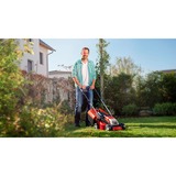 EINHELL GE-CM 18/30 Li (1x3,0Ah) Tagliaerba a spinta Batteria Nero, Rosso rosso/Nero, 0Ah), Tagliaerba a spinta, 150 m², 30 cm, 3 cm, 7 cm, Lame a cilindro