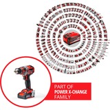 EINHELL TE-CD 18/50 Li BL, Trapano avvitatore rosso/Nero