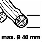 EINHELL Trituratore elettrico GC-KS 2540 CE, Chopper rosso/Nero