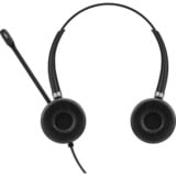 EPOS | Sennheiser | SENNHEISER IMPACT SC 665 USB Auricolare Cablato A Padiglione Musica e Chiamate USB tipo A Nero, Argento, Headset Nero, Cablato, Musica e Chiamate, 50 - 18000 Hz, 95 g, Auricolare, Nero, Argento