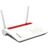 FRITZ! FRITZ!Box 6850 5G, Router WIRELESS LTE Box 6850 5G, Wi-Fi 5 (802.11ac), Dual-band (2.4 GHz/5 GHz), Collegamento ethernet LAN, 3G, Nero, Rosso, Bianco, Router da tavolo
