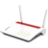 FRITZ! FRITZ!Box 6850 5G, Router WIRELESS LTE Box 6850 5G, Wi-Fi 5 (802.11ac), Dual-band (2.4 GHz/5 GHz), Collegamento ethernet LAN, 3G, Nero, Rosso, Bianco, Router da tavolo