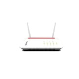 FRITZ! FRITZ!Box 6850 5G, Router WIRELESS LTE Box 6850 5G, Wi-Fi 5 (802.11ac), Dual-band (2.4 GHz/5 GHz), Collegamento ethernet LAN, 3G, Nero, Rosso, Bianco, Router da tavolo