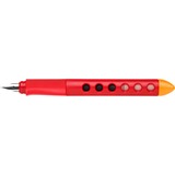 Faber-Castell 149862 penna stilografica Rosso 1 pz rosso, Rosso, Acciaio all'iridio, Mancino, 1 pz