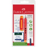 Faber-Castell 149862 penna stilografica Rosso 1 pz rosso, Rosso, Acciaio all'iridio, Mancino, 1 pz