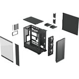 Fractal Design Epoch XL TG Tinta chiara, Chassis Tower Nero