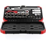 GEDORE R59003026 bussola e set di bussole, chiave combinata   rosso/Nero, 60 mm