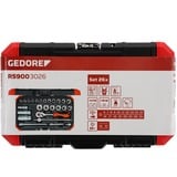 GEDORE R59003026 bussola e set di bussole, chiave combinata   rosso/Nero, 60 mm