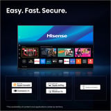 Hisense 85E7S PRO Hi-QLED Televisore, QLED TV Nero/grigio scuro
