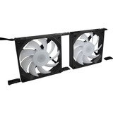 Inter-Tech 88885647, Ventola Nero
