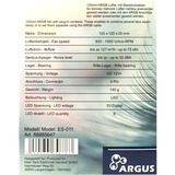 Inter-Tech 88885647, Ventola Nero