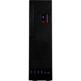 Inter-Tech S-331 Desktop Nero Nero, Desktop, PC, Nero, micro ATX, Mini-ITX, 7,5 cm, 23 cm