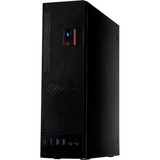 Inter-Tech S-331 Desktop Nero Nero, Desktop, PC, Nero, micro ATX, Mini-ITX, 7,5 cm, 23 cm