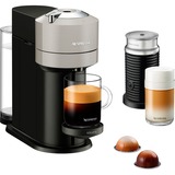 Krups Vertuo Next & Aeroccino XN911B Automatica/Manuale Macchina per caffè a capsule 1,1 L grigio chiaro/Nero, Macchina per caffè a capsule, 1,1 L, Capsule caffè, 1500 W, Grigio