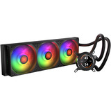 Krux HydroGlance 360 LCD, Raffreddamento ad acqua Nero