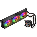 Krux HydroGlance 360 LCD, Raffreddamento ad acqua Nero